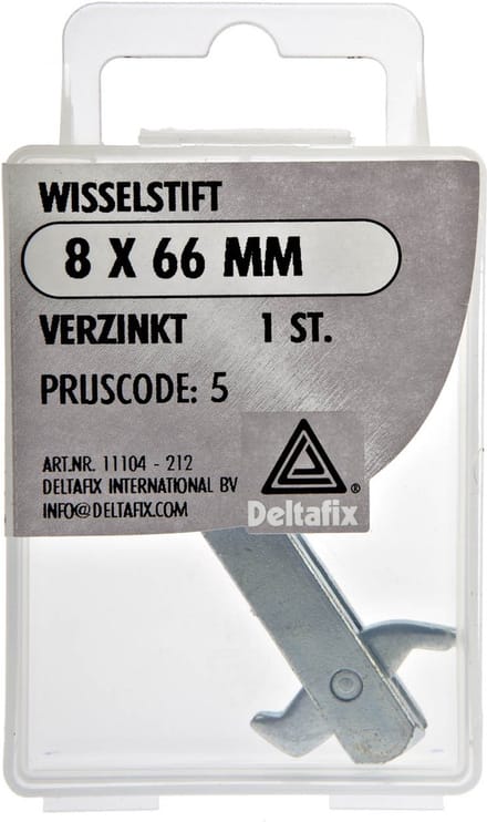 Deltafix - Wisselstift bout 8x62mm verz