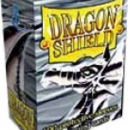 Dragon Shield - Standard Size Card Sleeves Silver Classic 100x