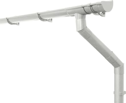 Dakgotenset Halfrond 125mm 4m voor Professionele Dakafvoer
