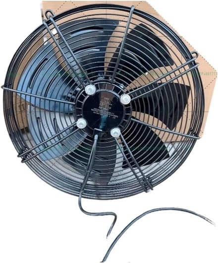 Axiale ventilator - Externe rotor - Koeling regelen - Stroomventilator - 450 mm - Zilver