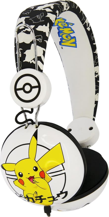 Pokémon - Pikachu - kinderkoptelefoon met volumebegrenzing - verstelbaar - comfortabel