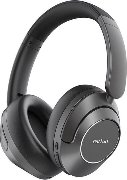 EarFun Wave Pro - Bluetooth Over-Ear Koptelefoon - Active Noise Cancelling - Hi-Res Audio - 80 uur batterijduur - Zwart