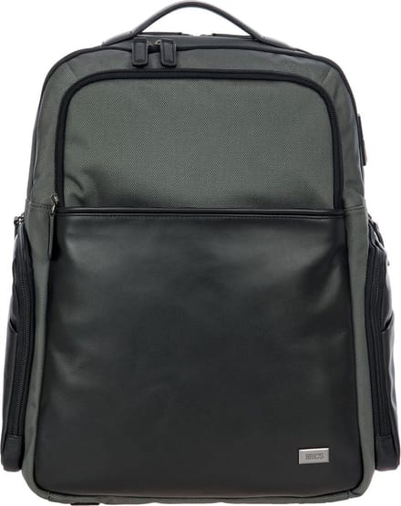 BRIC'S Rugzak met laptopvak Monza Business Backpack Grey / Black Grijs