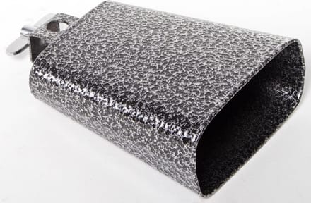 Fame M5 Cowbell 4 1/2" zwart / zilver - Cowbell