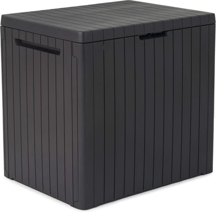Keter City Opbergbox - 113L - 57.8x44x54.8 cm - Antraciet