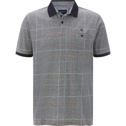 Babista herren Poloshirt - 72/74 - donkerblauw - Plus Size