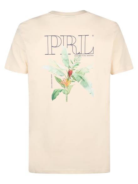 Petrol Industries - Heren Backprint T-shirt Nauticalwalk - Wit - Maat S