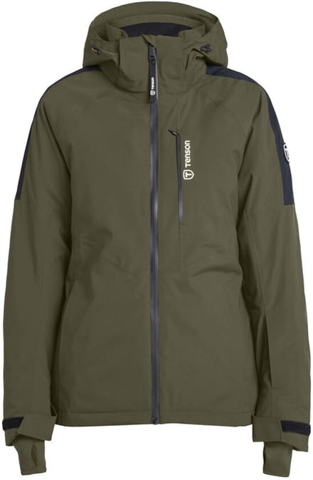 Tenson Core SkiJas Dames 465017093 - Olijfgroen - S