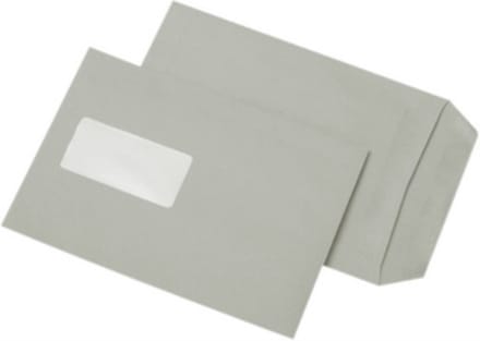 mailmedia enveloppen c4 zelfklevend met venster links