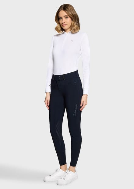 Samshield SS26 Claranova Rijbroek Full Grip Navy 30