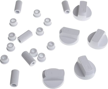 UNIVERSEEL - KIT UNIVERSEEL VAN 5 KNOP WIT - 228600066