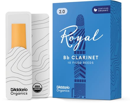 D'Addario Woodwinds Bb-Klarinette 1,5 Böhmsysteem doos met 10 rieten - Frans Bb-klarinetriet