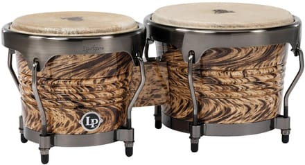 Latin Percussion LPA601-HC Aspire Bongos 6 3/4" & 8" Havana Café - Bongo