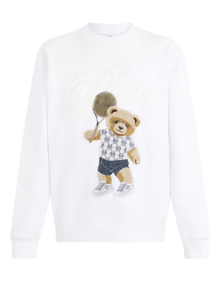 Round Neck Sweatshirt Teddy Tennis