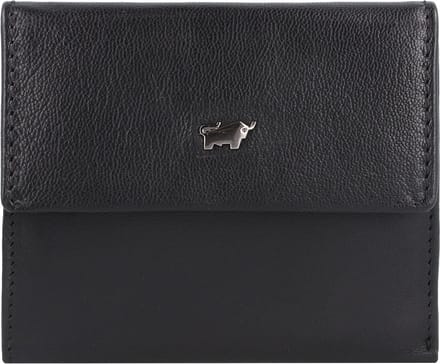 Braun Büffel Anna Portemonnee RFID Leer 11 cm - Dames - Horizontaal - schwarz