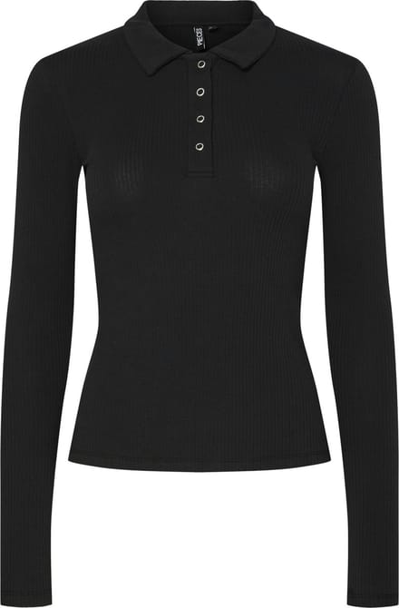 Pieces Polo met lange mouwen PCKITTE