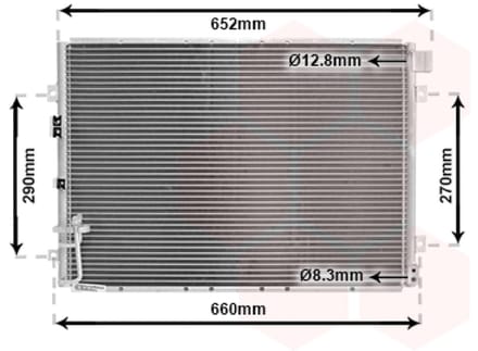 Van Wezel - LUCHTCONDENSATOR VOOR KIA SORENTO BL 2002-2006 976063E000
