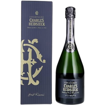 Charles Heidsieck Brut Réserve 12% Vol. 0,75l in geschenkverpakking
