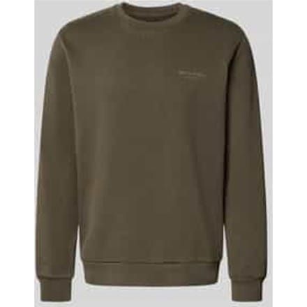 regular fit sweatshirt van puur katoen