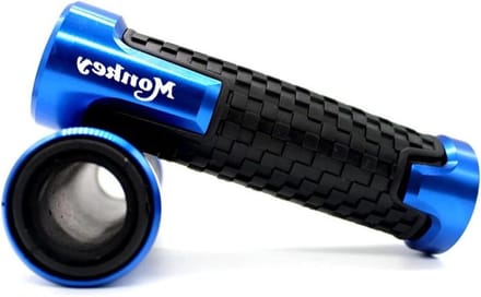 Motor Handvatten - Scooter Grips - Veilige Rit - Universele Pasvorm - 22mm Stuur - Blauw