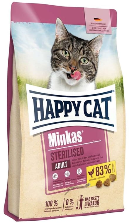 Happy Cat Minkas Adult Sterilised Gevogelte - 1,5 kg