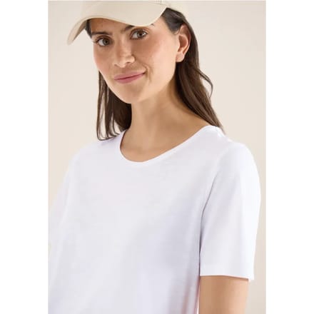 Basic Shirt met ronde hals