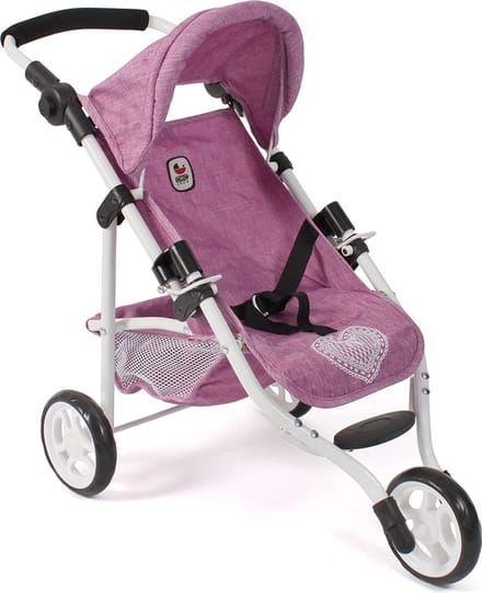 Bayer Chic 2000 - Poppenwagen Jogger Lola - Pink Jeans