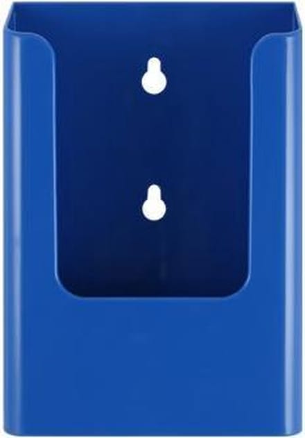 Folderhouder magnetisch A6 (staand/blauw)