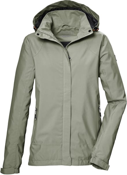 Killtec KOS 51 Women Jacket - Outdoorjas - Dames - Light Sage - Maat 48