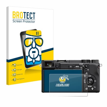 Screenprotector voor Sony Alpha 6400A Beschermglas transparant