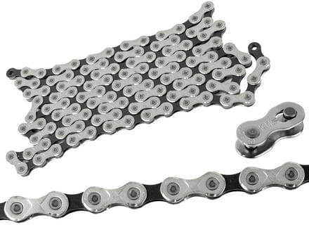 KMC X10 Ketting 10-Speed ​​Zilver-Zwart met Snel schakelen