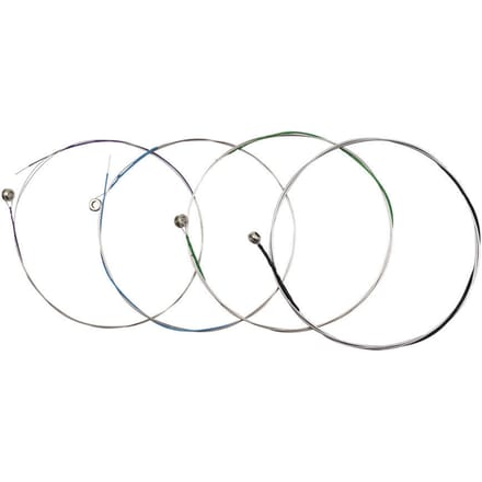 Universele vioolsnaren snaren complete set (EADG) Stalen kern nikkel-zilver omwonden white
