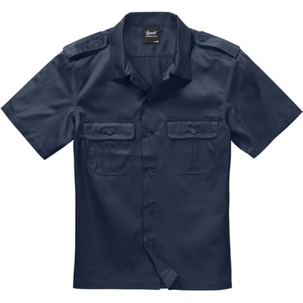 Brandit - US Overhemd - M - Blauw
