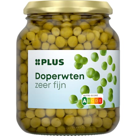 Doperwten zeer fijn