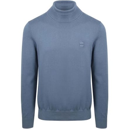 BOSS Coltrui Akiro Open Blauw - Maat L - Heren - Pullovers