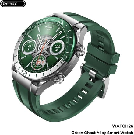 Remax WATCH26 - SmartWatch - Green Ghost Alloy - NFC
