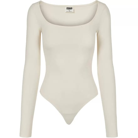 Urban Classics - Organic Longsleeve Bodysuit - 5XL - Creme
