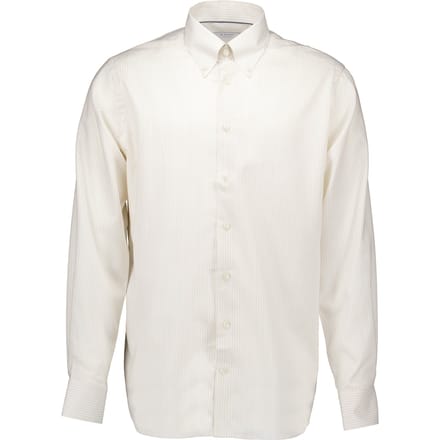 Eton Oxford Lange Mouw Overhemden Beige 100011631