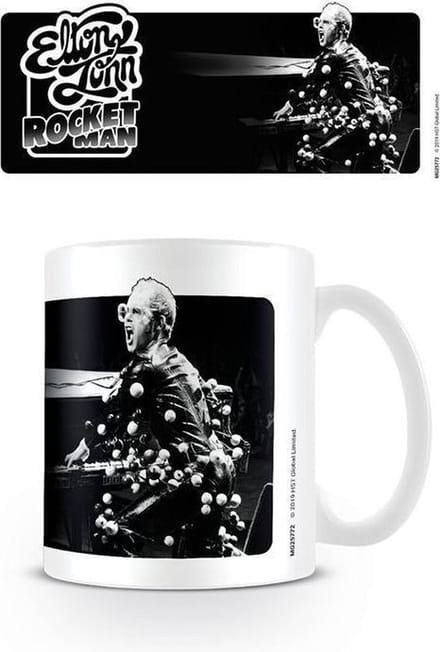 Elton John Rocket Man Glam Mok