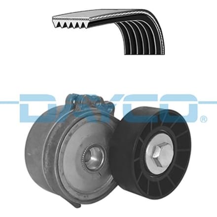 V-snaar set (met rollen) DAYCO KPV504
