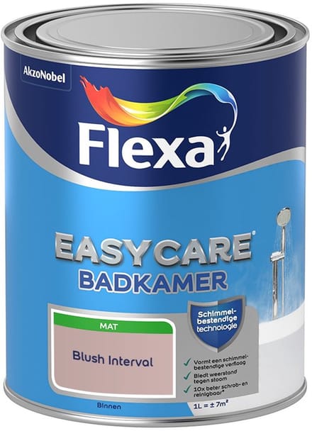 Flexa - Easycare Badkamer - Blush Interval - Mengverf - 1 L