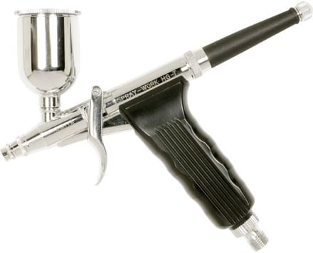 Tamiya HG Wide Trigger Single action Airbrush pistool Mondstuk-Ø 0.5 mm