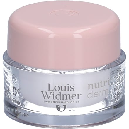 Louis Widmer Nutriderm Dagcrème Éclat Rosé UV50 Licht Geparfumeerd Crème