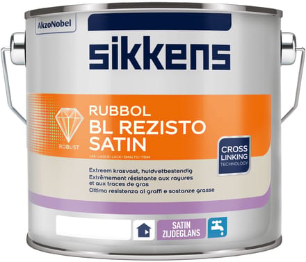 Sikkens Rubbol BL Rezisto Satin - 2,5L - 2.5L - Wit