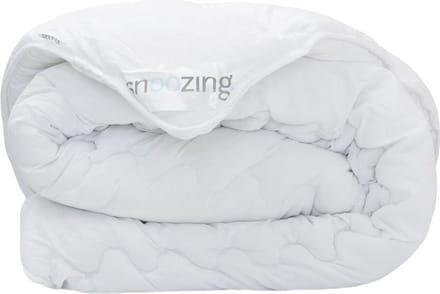 Snoozing Swiss Dreams - Dekbed - Eenpersoons - Synthetisch - 140x200 cm - Wit