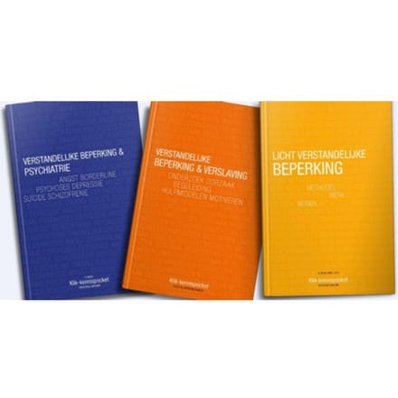 Klik Kennispocketbundel Triple Problematiek: Lvb, Verslaving, Psychiatrie (Pakketaanbieding)