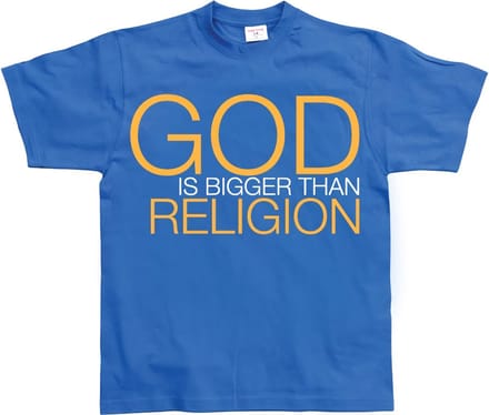 Hybris God Is Bigger Than Religion -T-shirt SH-1-15025-LFH2-2