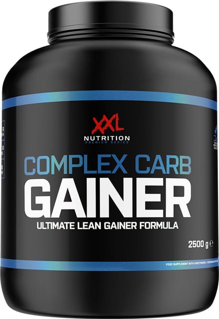 XXL Nutrition - Complex Carb Gainer - Aardbei - Weight Gainer - 2500 g