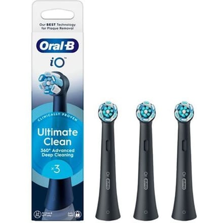 Oral-B Tandenborstelkoppen iO Ultimate Clean Black - 3 pcs