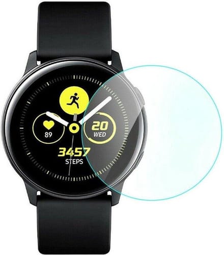 DrPhone  9H - Samsung Galaxy Active 2 - 40mm - Tempered Glass - Screenprotector - Voor Vallen en Stoten